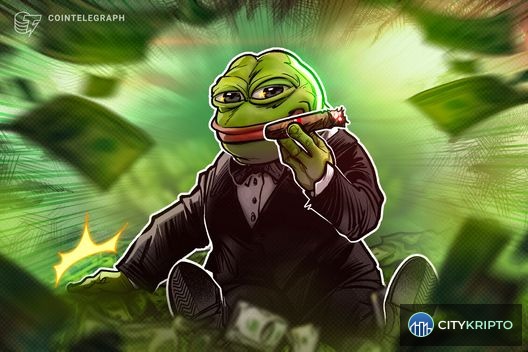 Логотип Canary Capital и график цены токена Pepe (PEPE) на фоне новости о подаче заявки на ETF