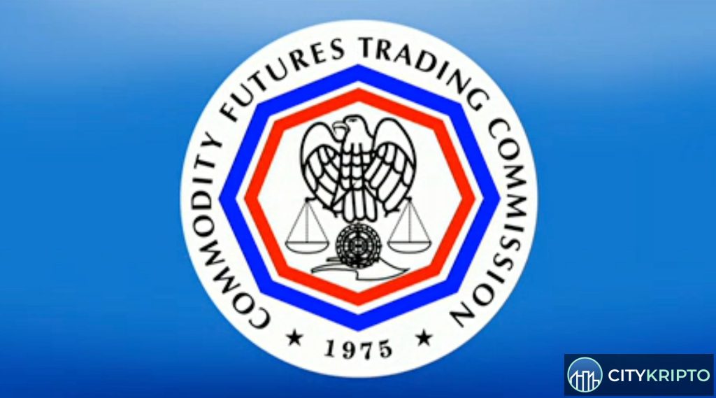 Иллюстрация: CFTC и спортивные ставки как финансовые свопы на фоне графиков Bitcoin