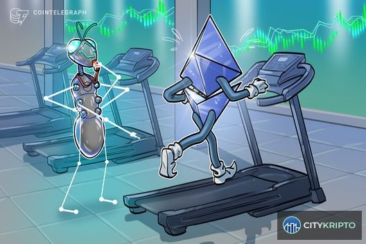 График оценки Ethereum с прогнозом роста до $2,500 на фоне крипторынка