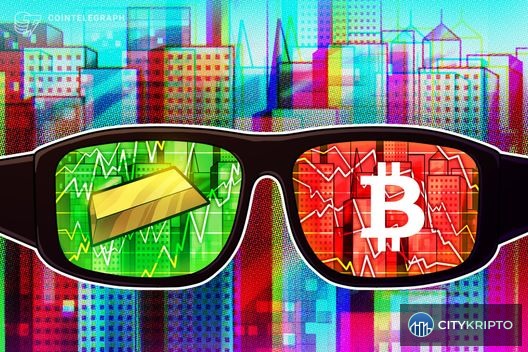 График индекса Bitcoin и токенизированного золота от MarketVector и Coinbase