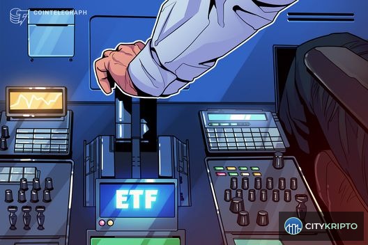 Логотип Bitwise и график роста криптовалют, символизирующий запуск ETF на Hyperliquid