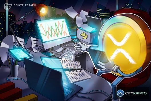 График XRP с обозначением ключевого уровня поддержки и сигналов разворота тренда