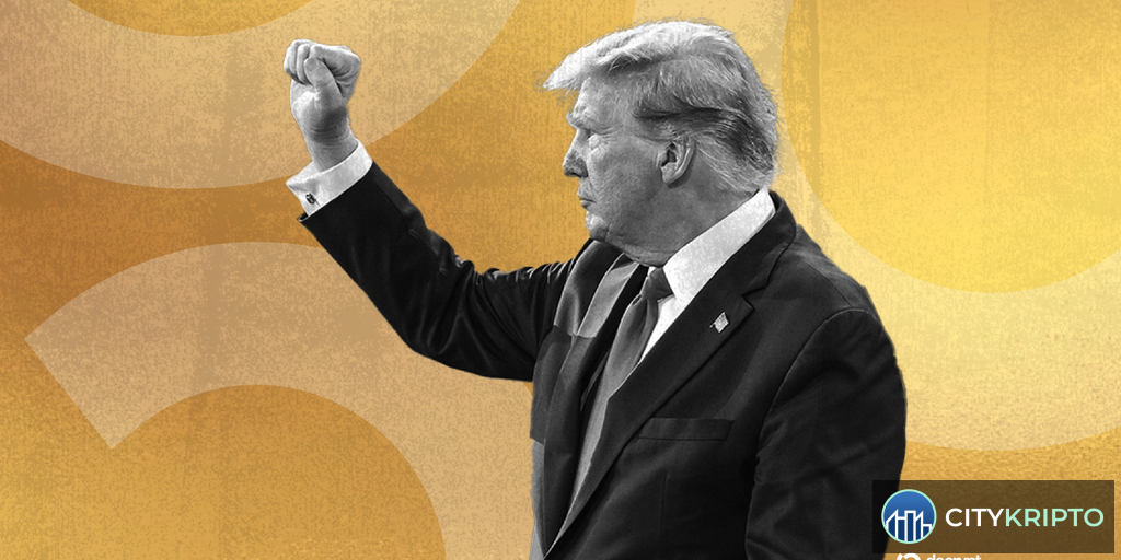 График падения цены VIP-доступа к Trump Gala на 90% на фоне криптовалютного рынка