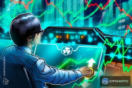 Логотип Crypto.com и High Roller на фоне графиков рынка предсказаний