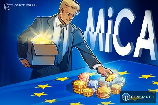 Инфографика по обновлению MiCA 2 для регулирования крипторынка ЕС к 2026 году