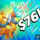 Bitcoin достиг $76K: продавцы активизировались