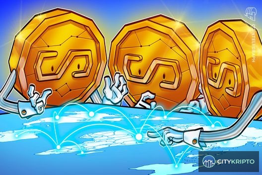 Логотип Circle и схема кросс-чейн переводов USDC через новый мост