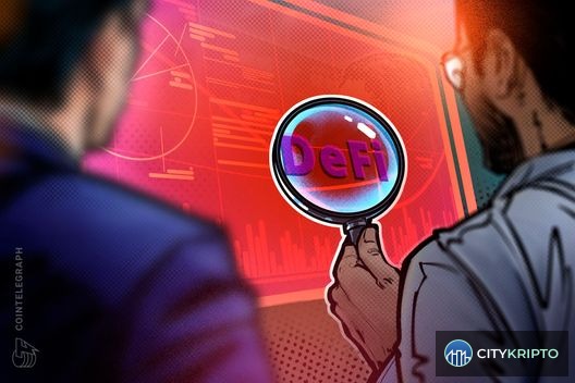Иллюстрация эксплойта Kelp и проблем DeFi-кредитования на фоне графиков криптовалют