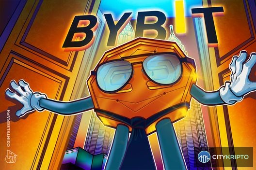 Логотипы Bybit и Hata на фоне графиков криптовалют, символизирующие инвестиции в регулируемую платформу