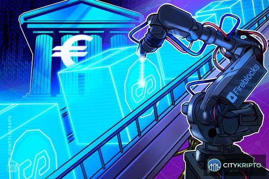 Логотип проекта евро-стейблкоина от европейских банков и Fireblocks