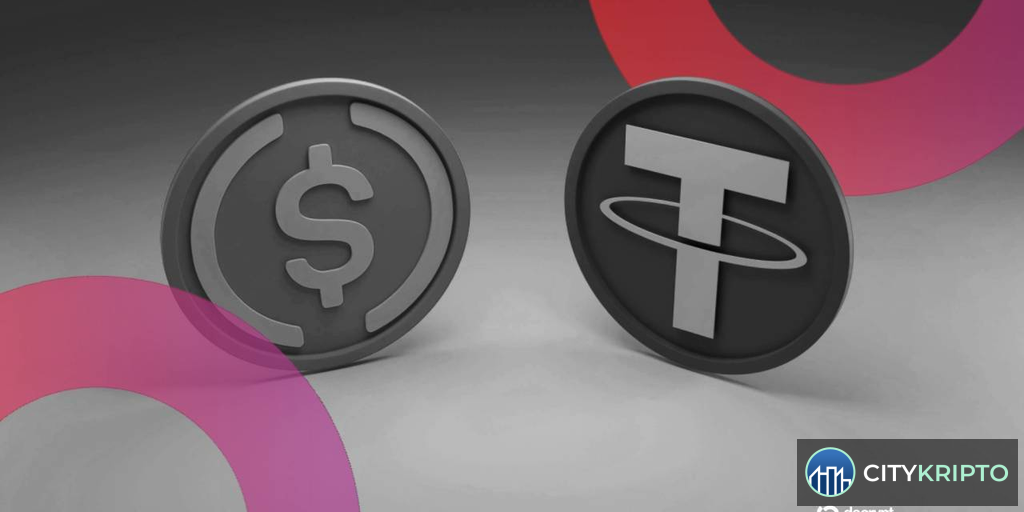 График роста рыночной капитализации стейблкоина USDT на фоне хакерских атак в криптоиндустрии