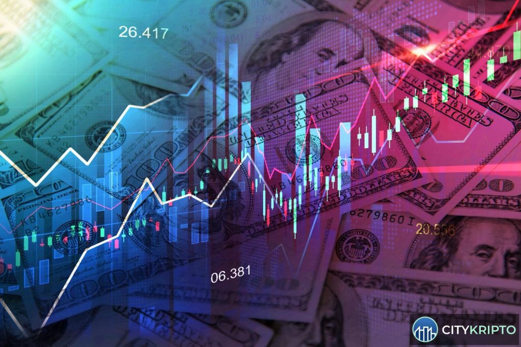 График роста DeFi за 48 часов на фоне биткоина и USDT