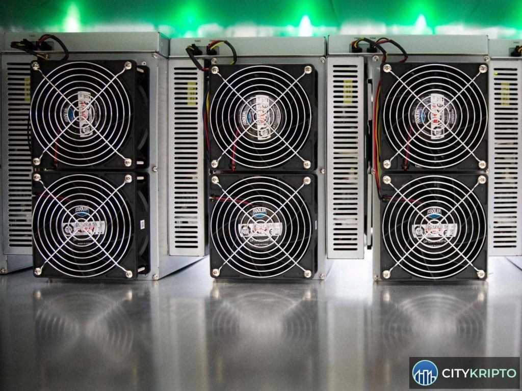 График цены Bitcoin на фоне новости о продлении кредитной линии Riot и Coinbase