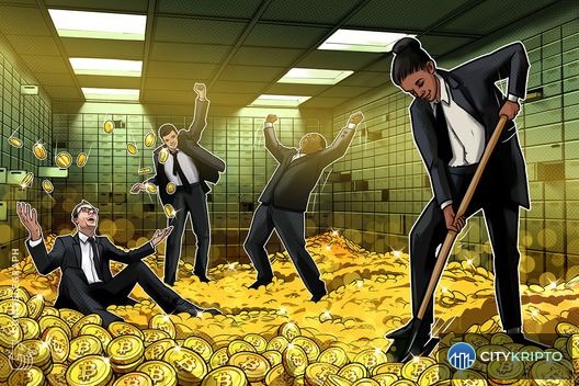 График притока средств в спотовые биткоин-ETF в апреле 2024 года