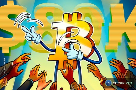 График роста Bitcoin к $80,000 с бычьими сигналами