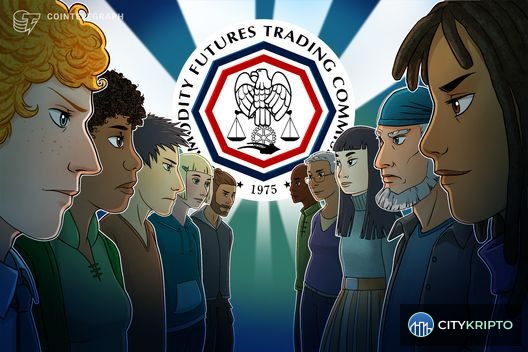 A16z логотип и CFTC здание на фоне графиков рынков прогнозов
