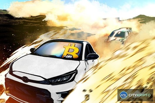 График роста биткоина с отметкой $84 000 и опционными данными
