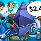Почему цена Ethereum застревает у $2400: 3 причины