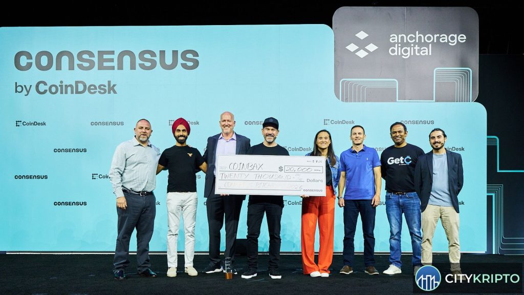 Coinbax выигрывает 20000 долларов на PitchFest Consensus Miami за комплаенс стейблкоинов