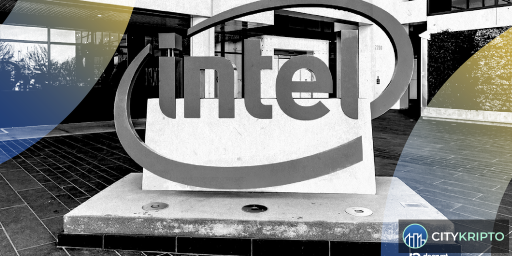 График роста акций Intel на фоне новости о сделке с Apple