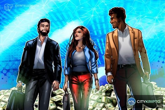 Логотип Canton Network и цифры $300 млн на фоне графика роста