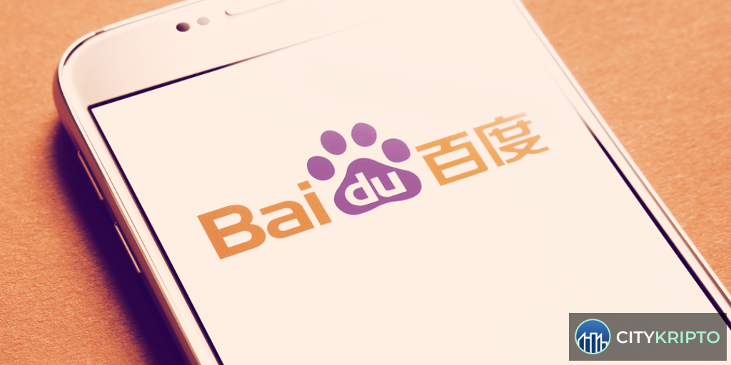 Логотип Baidu с графиком производительности ERNIE 5.1