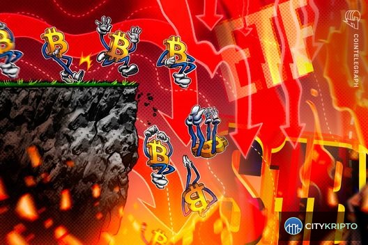 График оттока капитала из спотовых Bitcoin ETF за неделю