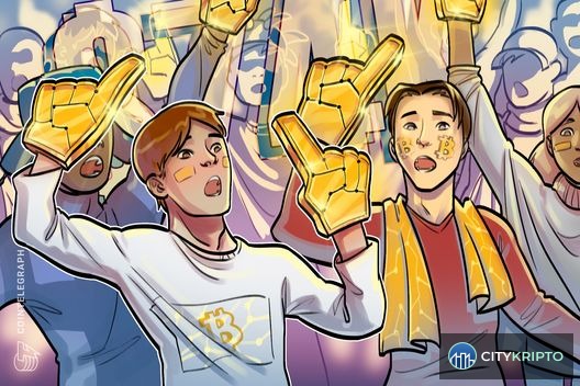 График биткоина с уровнем поддержки $74 000 и индикаторами притока на биржи