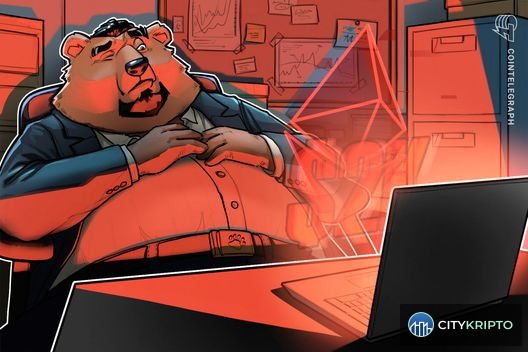 График падения цены Ethereum до $2 000 на фоне медвежьего тренда