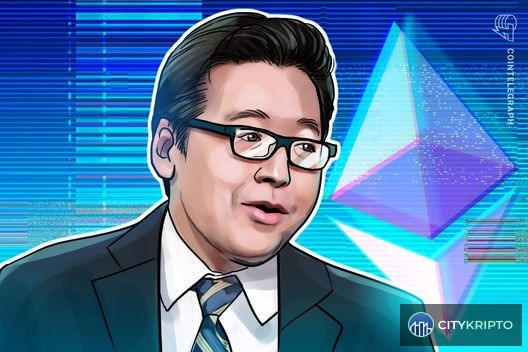 График цены Ethereum с отметкой покупки 71 672 ETH компанией Bitmine