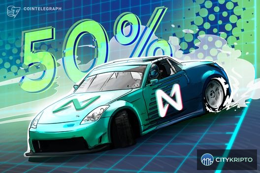 График роста цены NEAR Protocol на 50% за неделю на фоне AI-ралли