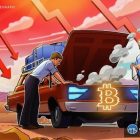 Биткоин упал ниже $77K на фоне рекордов Dow Jones и слабого спроса в США
