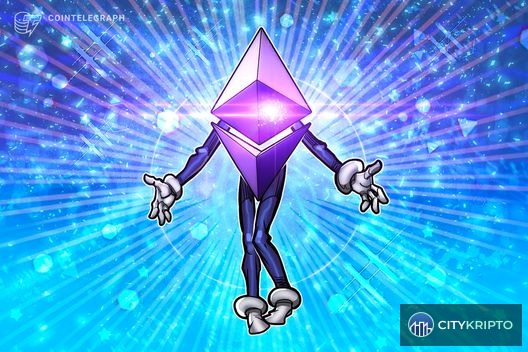 График цены Ethereum с указанием падения на 28% и прогнозом долгосрочного роста