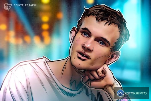 Виталик Бутерин выступает на конференции, отвечая на критику Ethereum Foundation