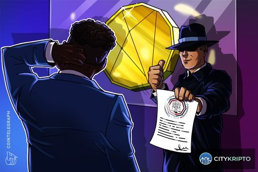 CFTC здание в Вашингтоне, символ регулирования криптовалютных деривативов