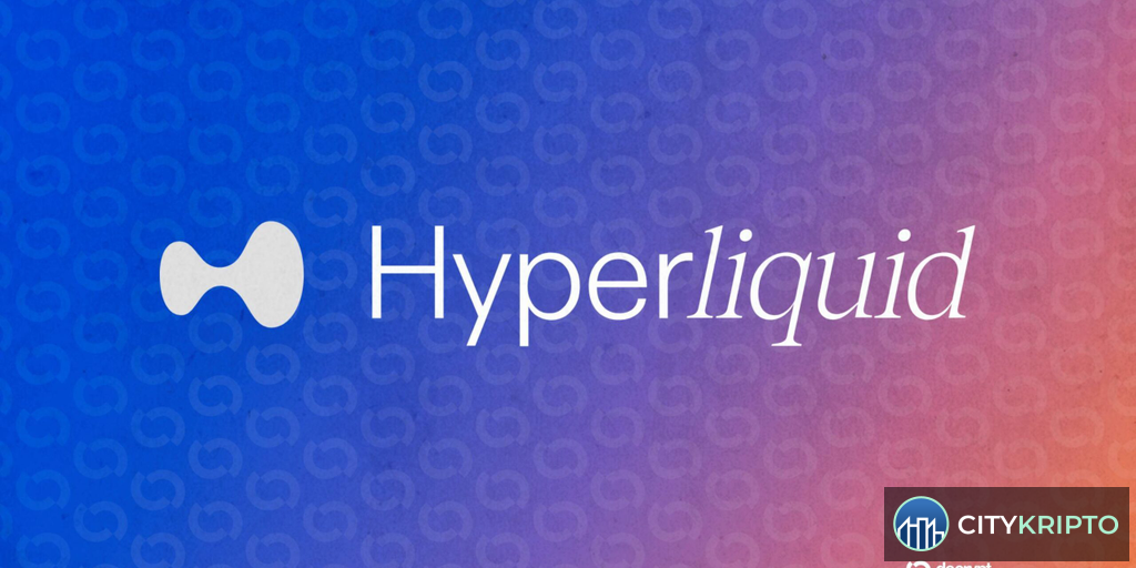 График роста Hyperliquid и логотип ICE на фоне биржевых данных