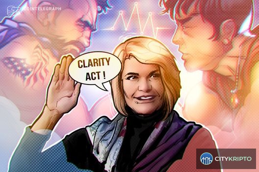 Сенатор Синтия Ламмис говорит о CLARITY Act и риске лидерства Китая в криптовалютах