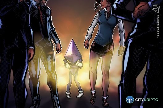График цены Ethereum с указанием продаж китов