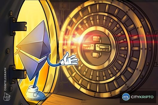 График падения курса Ethereum на фоне продаж FG Nexus