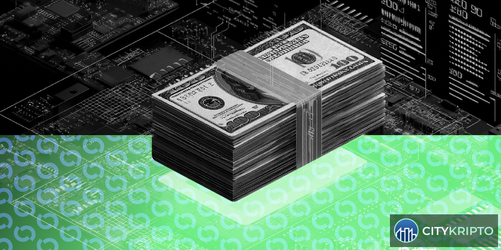 График роста серого рынка looksmaxxing с Bitcoin и USDT