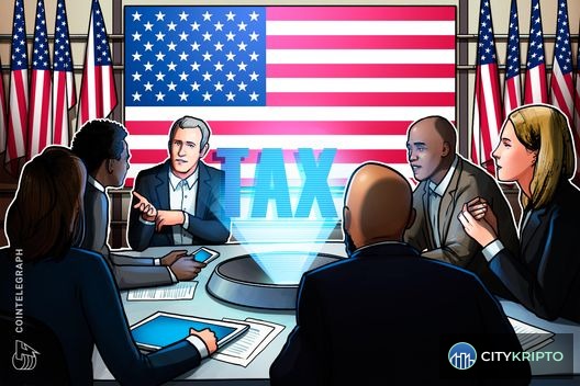 Здание Капитолия США, символ законодательной власти, на фоне графика криптовалют