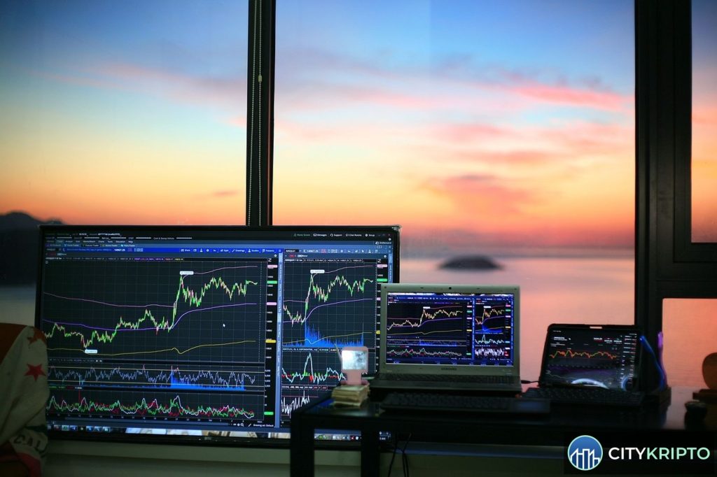 График XRP с указанием капитуляции держателей