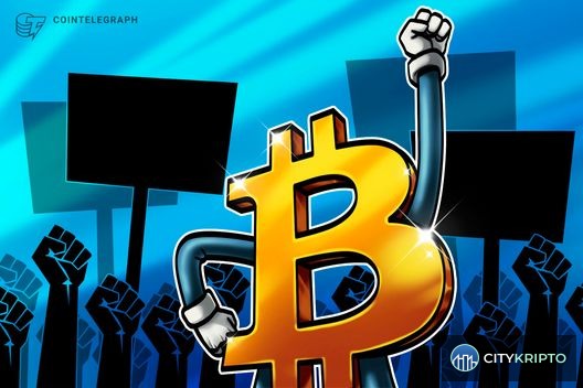 График Биткоина с уровнем поддержки $60 000 на фоне новостей об обвале Big Tech