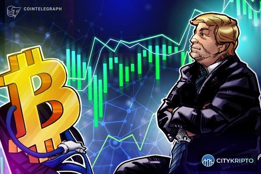 График роста биткоина к $65 000 на фоне новостей о мире с Ираном
