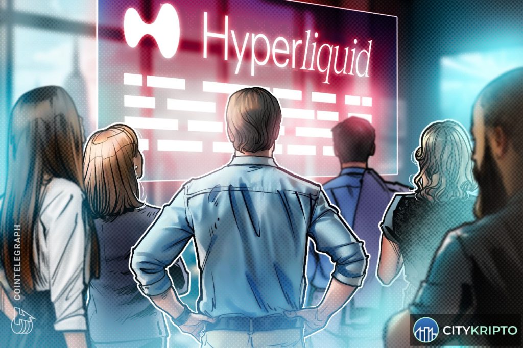 Hyperliquid HYPE price chart with open interest surge and $80 target