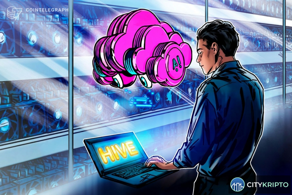 HIVE Digital Technologies контракт AI инфраструктура Bell Cohere