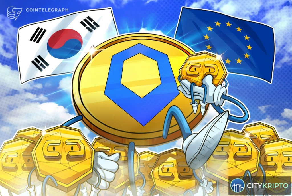 Chainlink логотип и банковский консорциум FX-расчетов