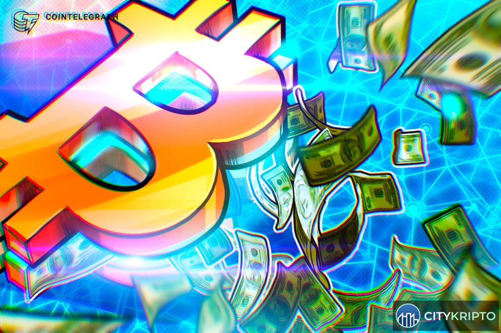 График падения Bitcoin на фоне роста индекса доллара DXY