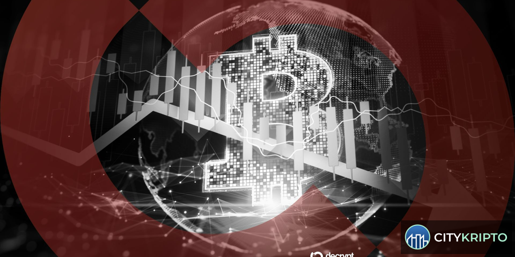 График падения курса Bitcoin и альткоинов
