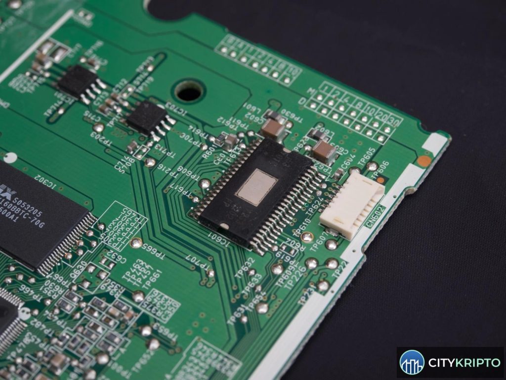 График роста акций Micron Technology и падения Bitcoin на фоне рекордной отчетности